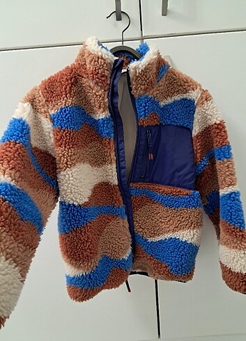 H&M erkek çocuk peluş mont 6-8 yaş