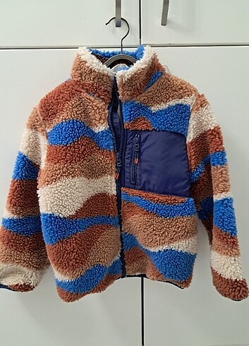 H&M H&M erkek çocuk peluş mont 6-8 yaş