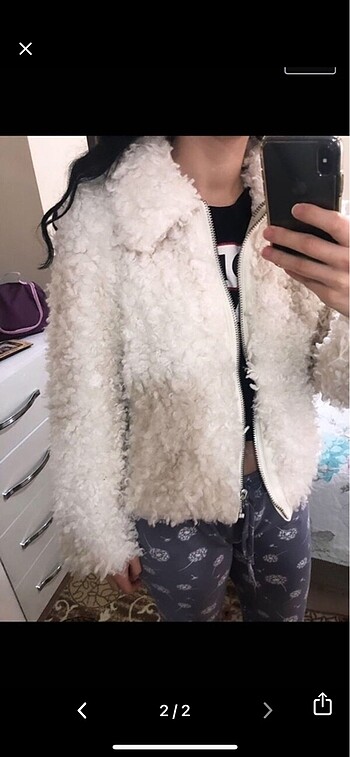 Peluş mont