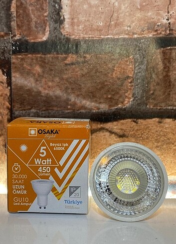 Gu10 led ampul 