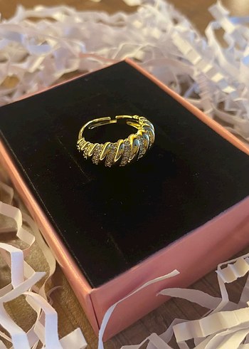 Gold Burgu Yüzük - Görsel 4