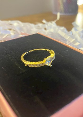 Gold Taşlı Tektaş - Görsel 5