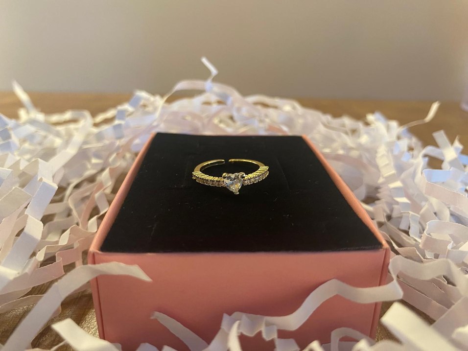 Gold Taşlı Tektaş - Görsel 4