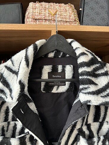 Bershka BERSHKA ZEBRA DESEN CEKET