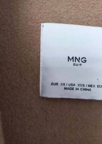 Mango el yapımı yün palto/kaban - Görsel 4