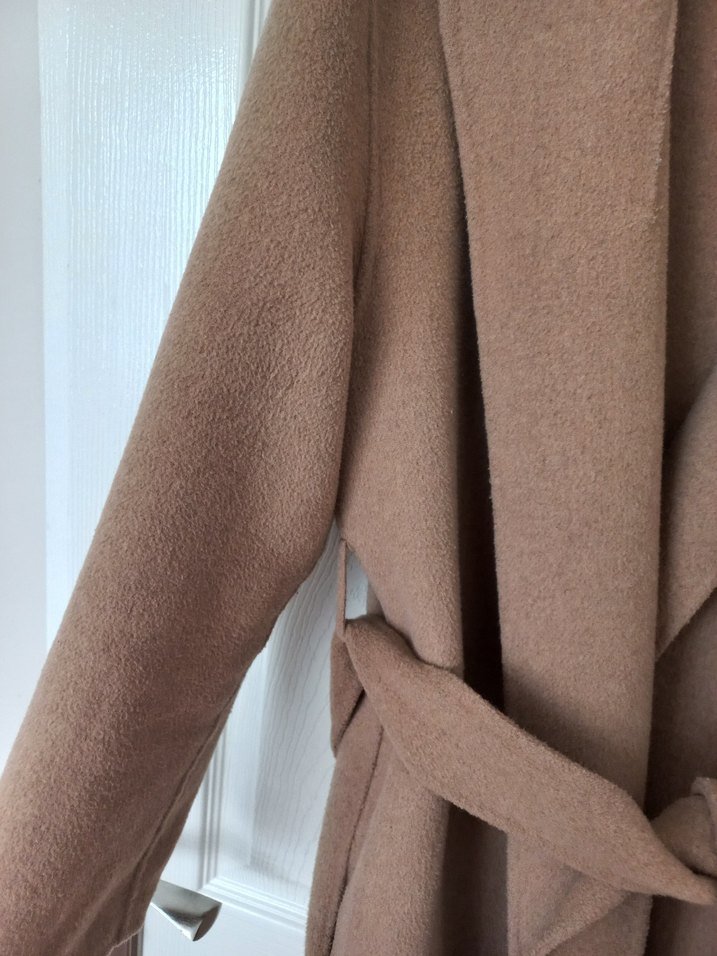 Mango el yapımı yün palto/kaban - Görsel 3