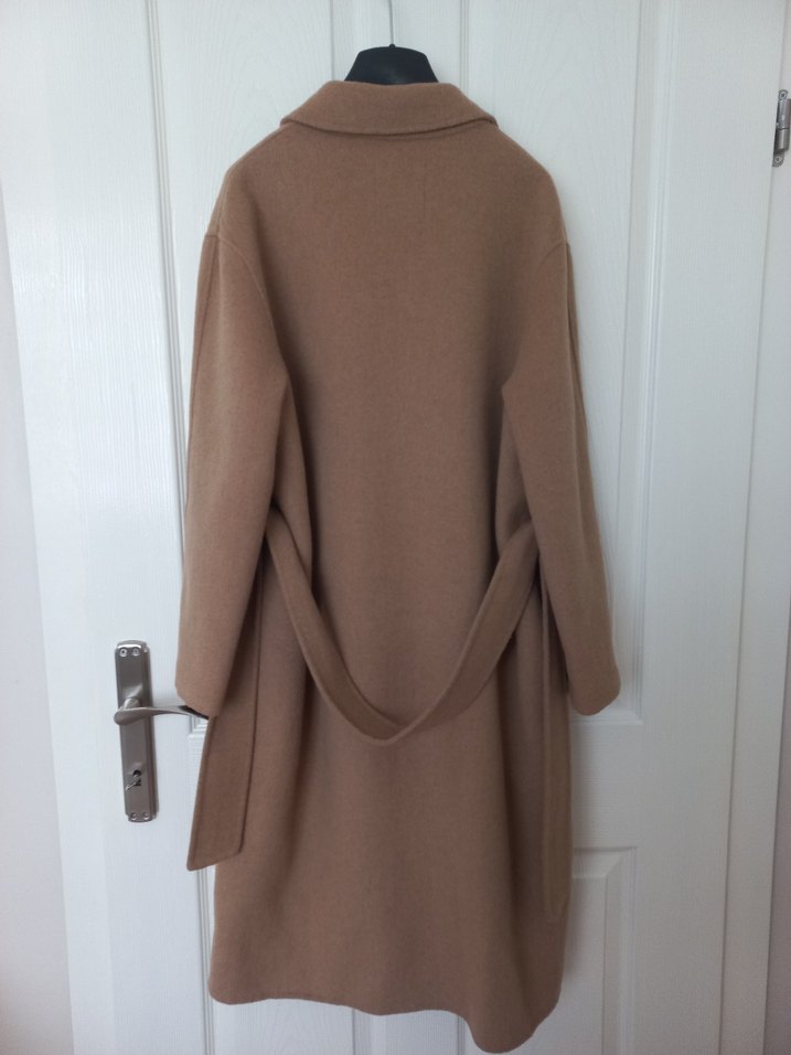 Mango el yapımı yün palto/kaban - Görsel 2