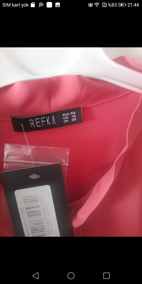 Uzun Kollu Fırfırlı Kadın Tunik - Görsel 4