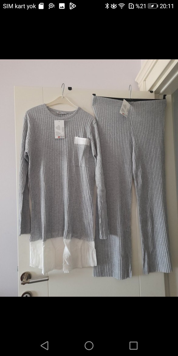 Gri Kadın Takım - Görsel 3