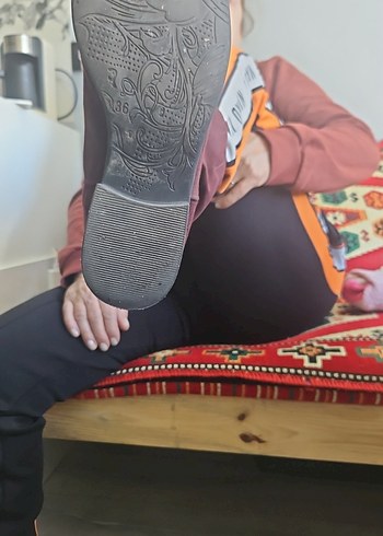 36 Beden Bordo Süet Tokalı Kadın Bot