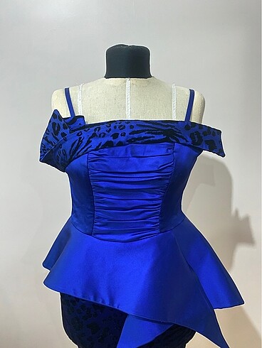 Diğer Mini peplum abiye