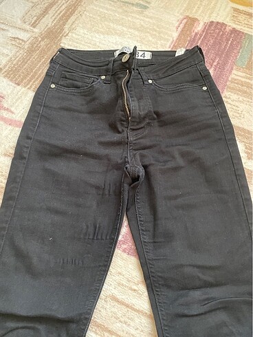 26 Beden Kot pantolon siyah jean