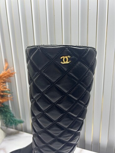 37 Beden Chanel çizme hakiki deridir