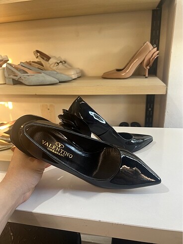 37 Beden siyah Renk Siyah rugan hakiki deri stiletto
