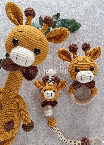 Amigurumi yenidoğan set