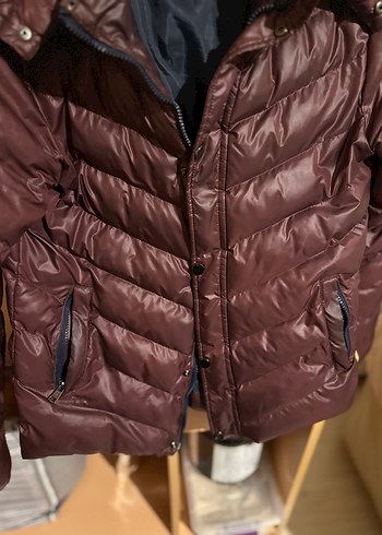 Avva Bordo şişme erkek Kışlık Mont - Görsel 3