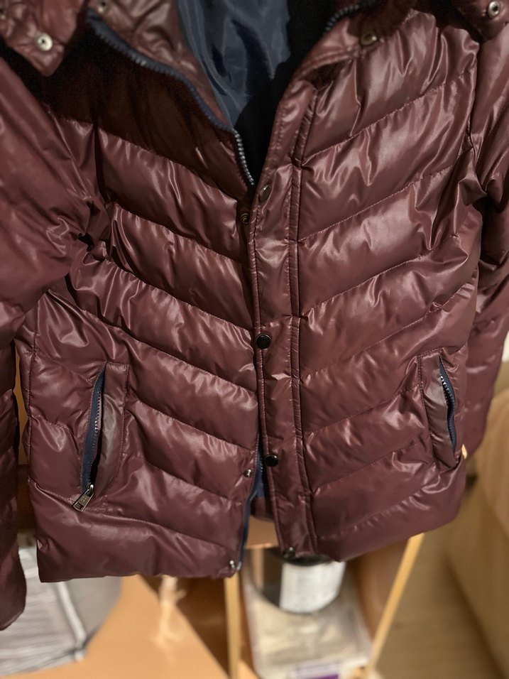 Avva Bordo şişme erkek Kışlık Mont - Görsel 3