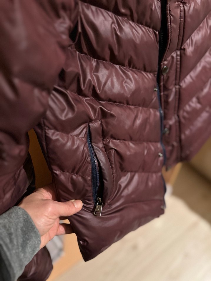 Avva Bordo şişme erkek Kışlık Mont - Görsel 4