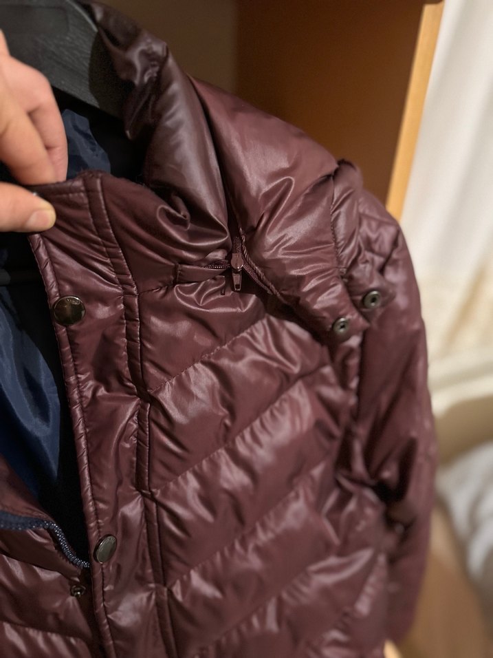 Avva Bordo şişme erkek Kışlık Mont - Görsel 5