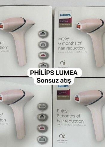 Philips Lumea IPL Lazer Epilasyon Cihazı