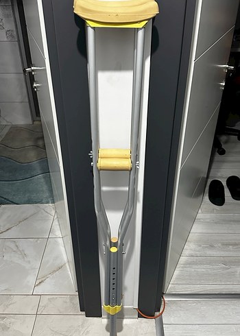 Gri Alüminyum Koltuk Değneği - Görsel 2