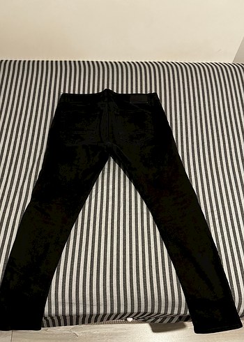 Erkek Siyah Denim Slim Fit Jean - Görsel 2