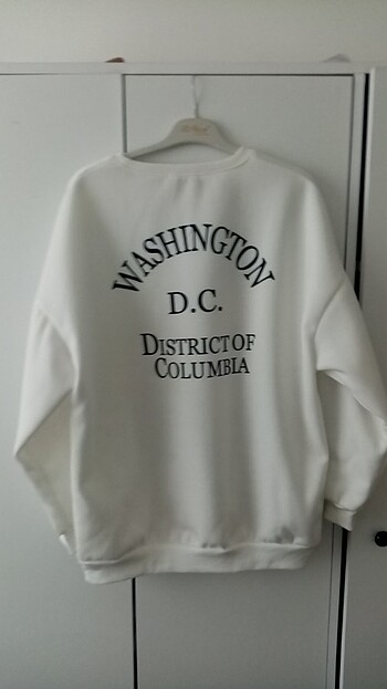 m Beden beyaz Renk Sweatshirt üst