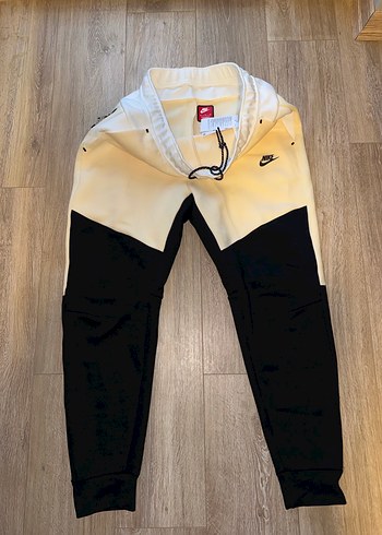 Nike Siyah Beyaz Tech fleece eşofman - Görsel 2