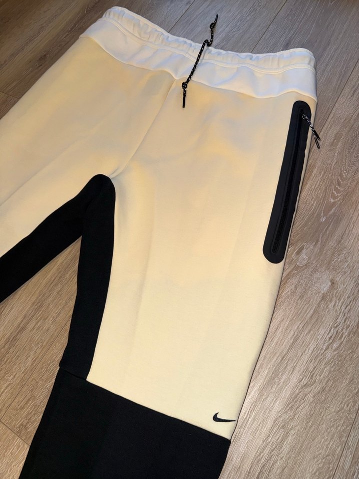 Nike Siyah Beyaz Tech fleece eşofman - Görsel 5