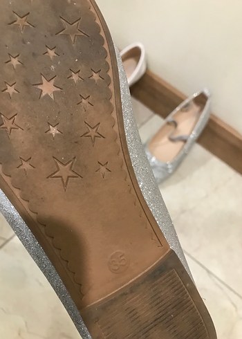 Kız Çocuk Beyaz Fiyonklu Babet - Görsel 5