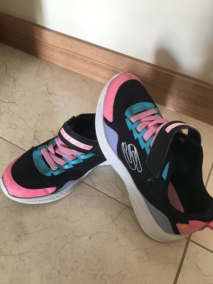 Skechers Kız Çocuk Pembe Bağcıklı Spor Ayakkabı - Görsel 2