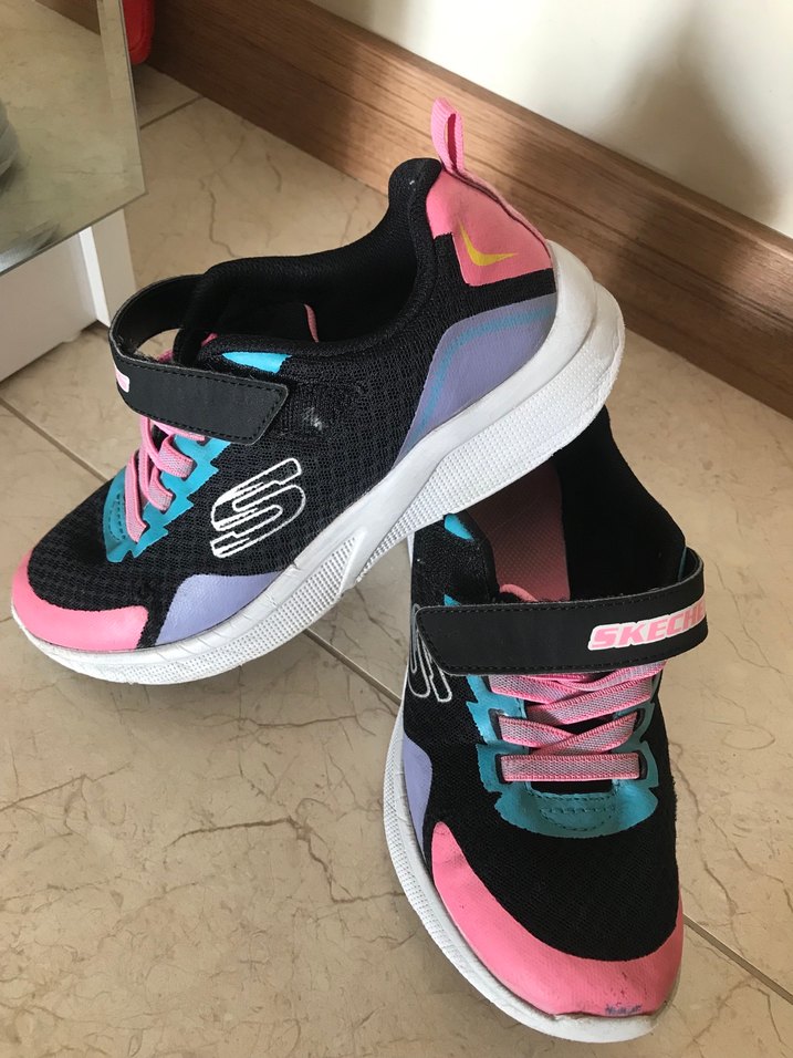 Skechers Kız Çocuk Pembe Bağcıklı Spor Ayakkabı - Görsel 3