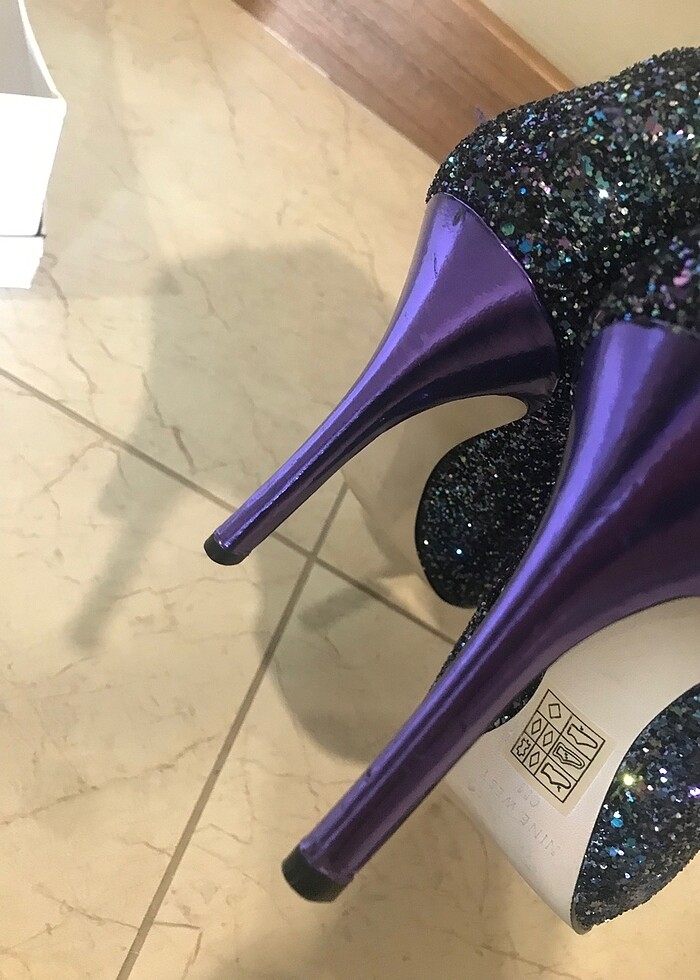 Nine west markalı topuklu ayakkabı - Görsel 3