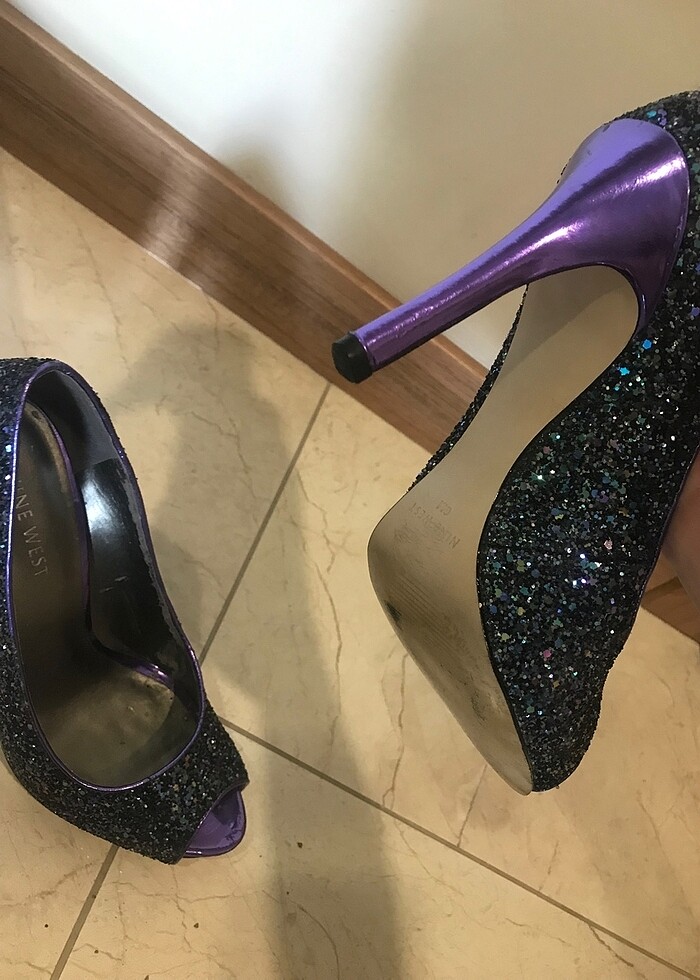 Nine west markalı topuklu ayakkabı - Görsel 4