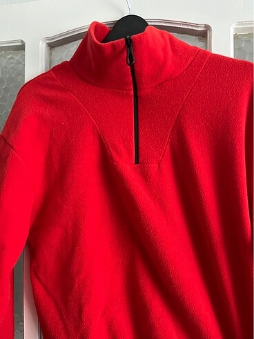 Diğer Yarım fermuarlı yaka polar sweat