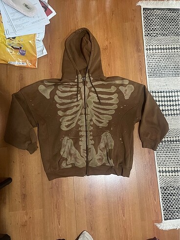 Addax Custom skeleton sweatshirt