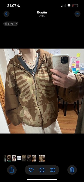 Custom skeleton sweatshirt