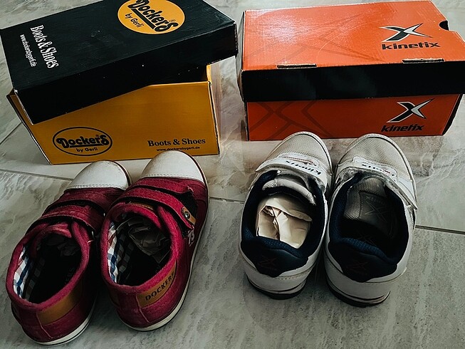 27 Beden Docker?s ve Kinetix 27 numara temiz