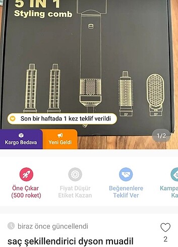 saç şrkillendirici dyson