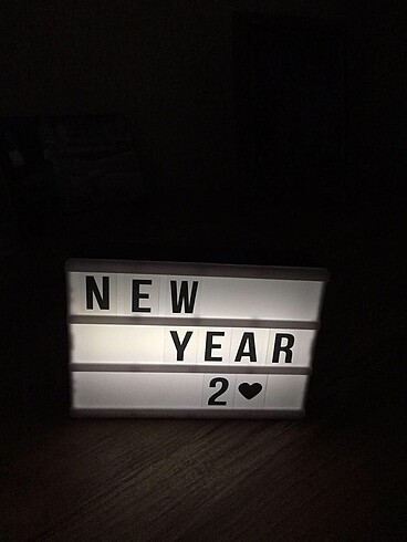 Lightbox 65 harfli