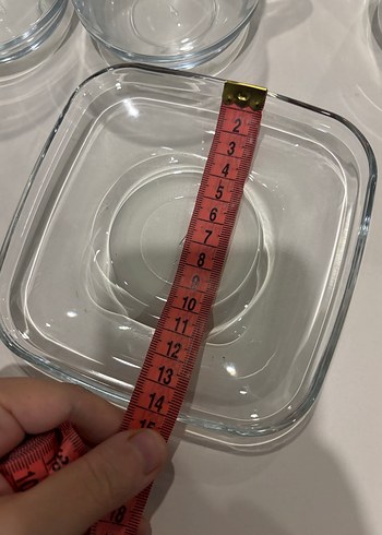 Şeffaf Cam Fincan ve Tabak Seti - Görsel 8