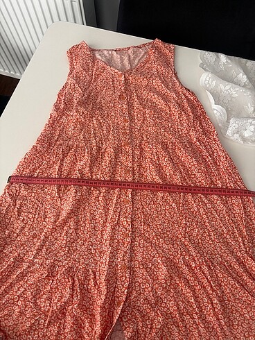 Yazlık midi boy elbise - Görsel 7