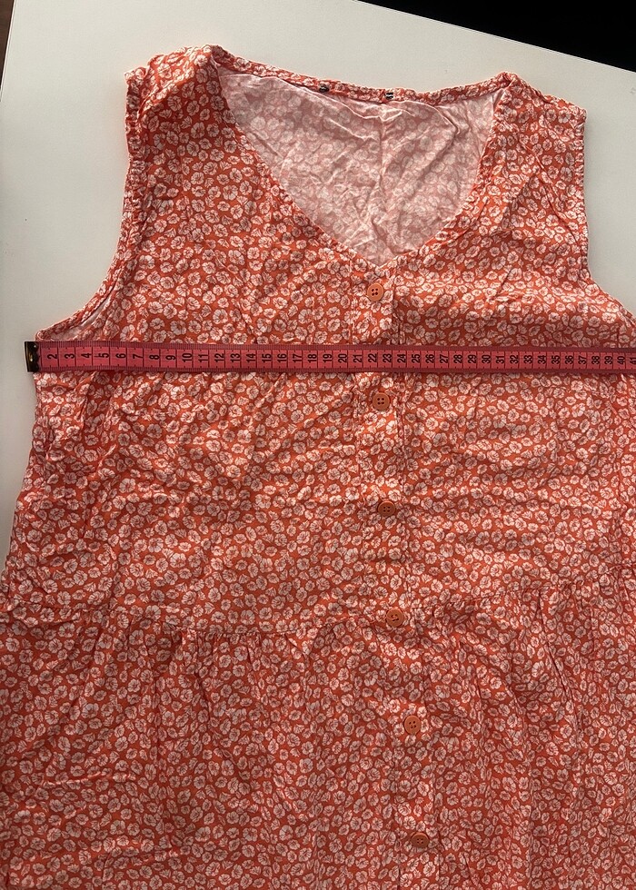 Yazlık midi boy elbise - Görsel 3