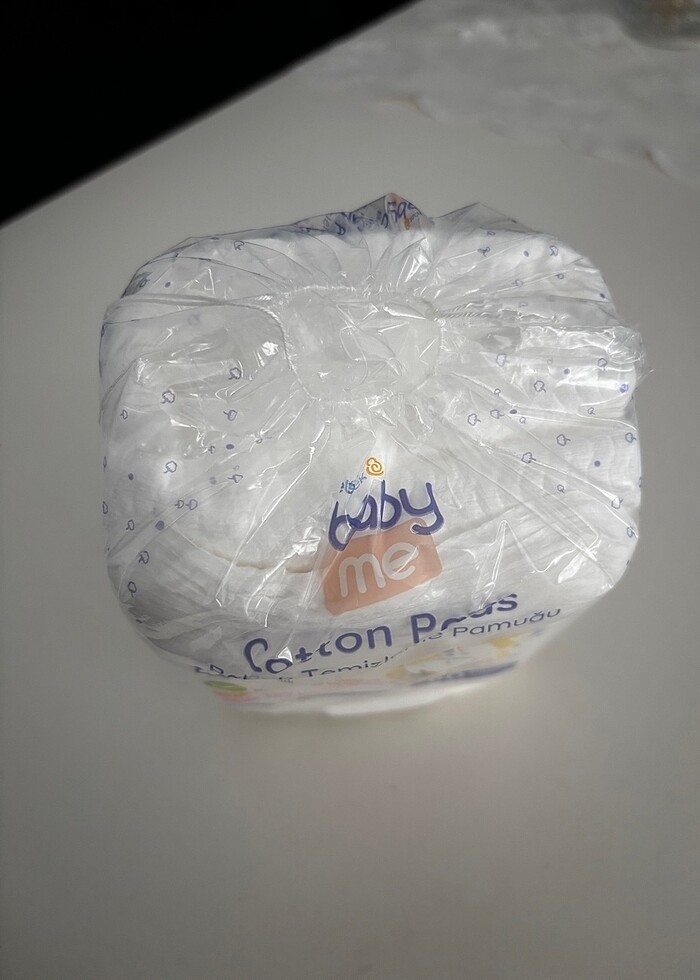 4 tane Bebek alt temizleme pamuğu - Görsel 2