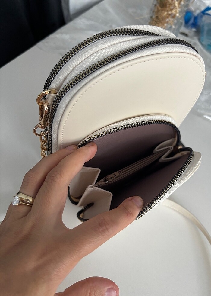 Çanta telefon ve cüzdan kullanımı için pratik - Görsel 4