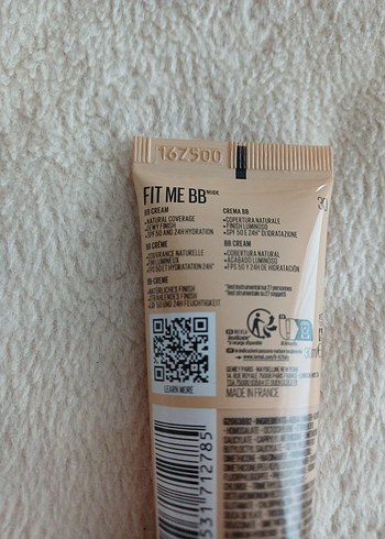 Maybelline Fit Me BB Krem SPF 50 Beige - Görsel 2