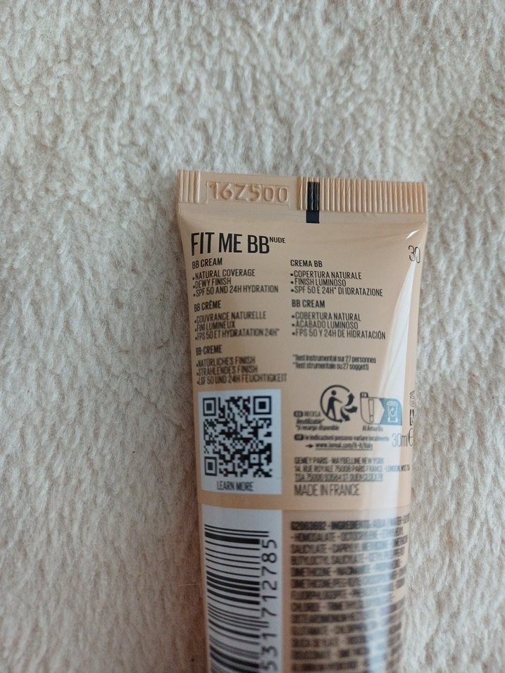 Maybelline Fit Me BB Krem SPF 50 Beige - Görsel 2