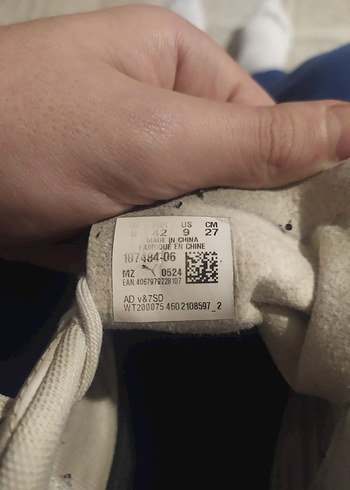 Beyaz Erkek Futbol Ayakkabısı Velcro Detaylı - Görsel 5