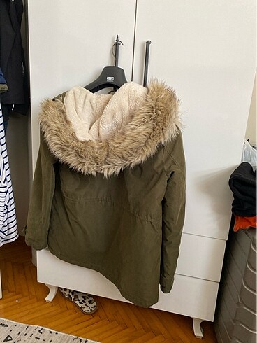 Kürklü mont - Görsel 4
