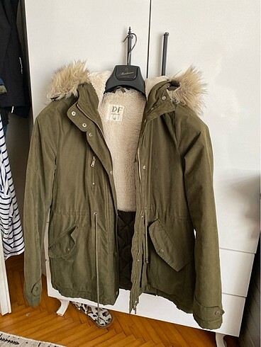 Kürklü mont - Görsel 3